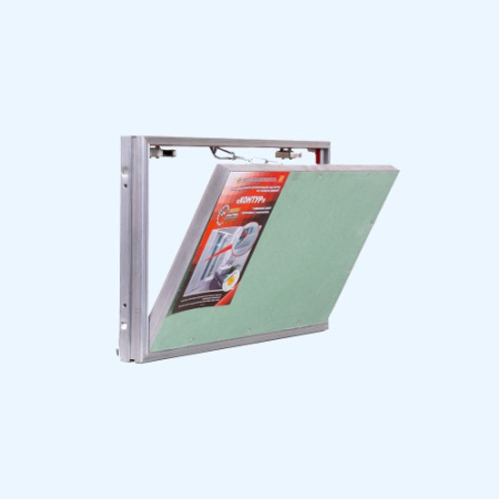 КР 50х40 КОНТУР 2.0 Люк под плитку со съемной дверцей и нажимным замком